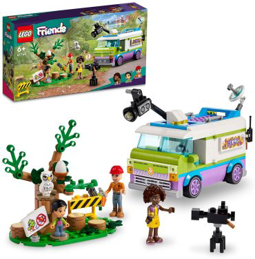 LEGO Фургон редакции новостей 41749, деталей 446 шт купить,22581