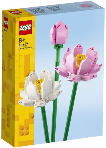 LEGO Цветы лотоса Iconic 40647, деталей 220 шт купить,0