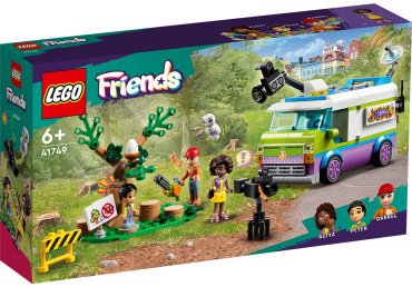 LEGO Фургон редакции новостей 41749, деталей 446 шт купить,0