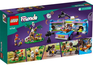 LEGO Фургон редакции новостей 41749, деталей 446 шт купить,22581