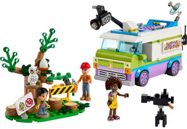 LEGO Фургон редакции новостей 41749, деталей 446 шт купить,22581