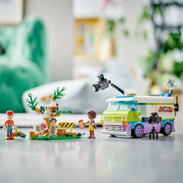 LEGO Фургон редакции новостей 41749, деталей 446 шт купить,22581