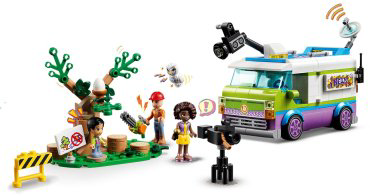 LEGO Фургон редакции новостей 41749, деталей 446 шт купить,22581