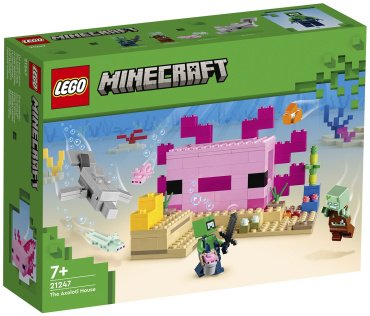 LEGO Дом Аксолотля 21247, деталей 242 шт купить,0