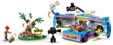 LEGO Фургон редакции новостей 41749, деталей 446 шт купить,0