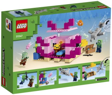 LEGO Дом Аксолотля 21247, деталей 242 шт купить,0