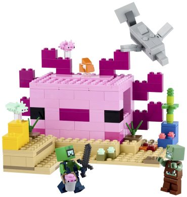 LEGO Дом Аксолотля 21247, деталей 242 шт купить,0