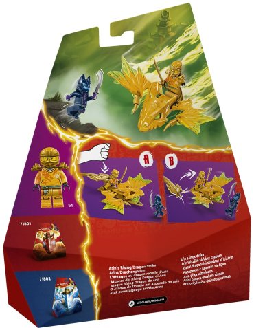 LEGO Удар восходящего дракона Арина Ninjago 71803, деталей 27 шт купить,NaN