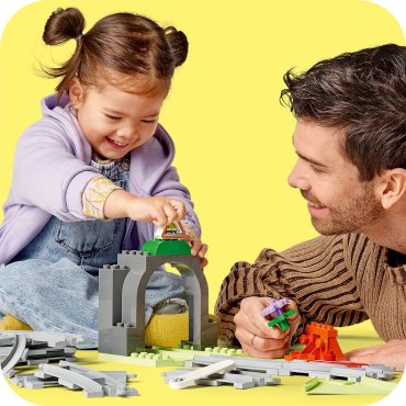 LEGO Набор для расширения Туннель и рельсы 10425, деталей 20 шт купить,0