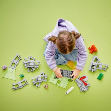 LEGO Набор для расширения Туннель и рельсы 10425, деталей 20 шт купить,0