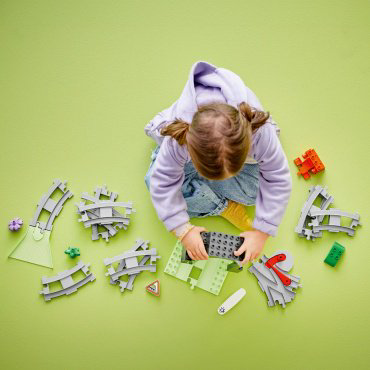 LEGO Набор для расширения Туннель и рельсы 10425, деталей 20 шт купить,NaN