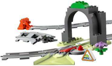 LEGO Набор для расширения Туннель и рельсы 10425, деталей 20 шт купить,NaN