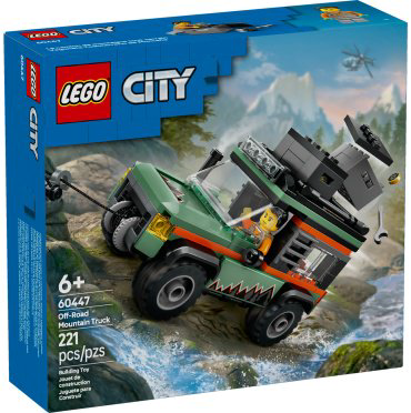 LEGO Горный внедорожник 4х4 60447, деталей 221 шт купить,13915