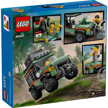 LEGO Горный внедорожник 4х4 60447, деталей 221 шт купить,13915