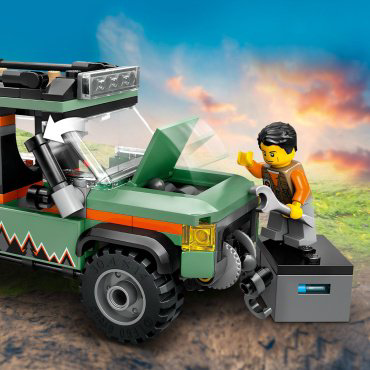 LEGO Горный внедорожник 4х4 60447, деталей 221 шт купить,13915