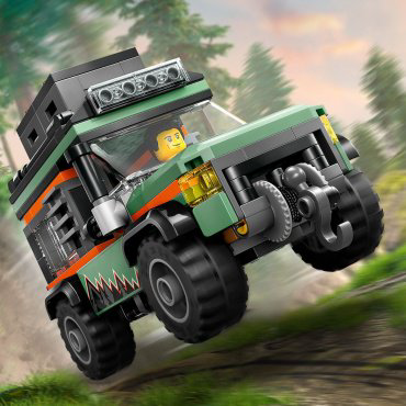 LEGO Горный внедорожник 4х4 60447, деталей 221 шт купить,13915