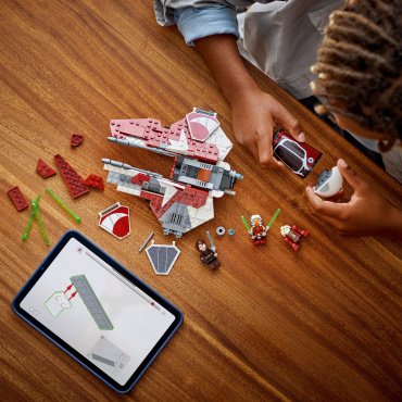 LEGO Джедайский перехватчик Асоки 75401, деталей 290 шт