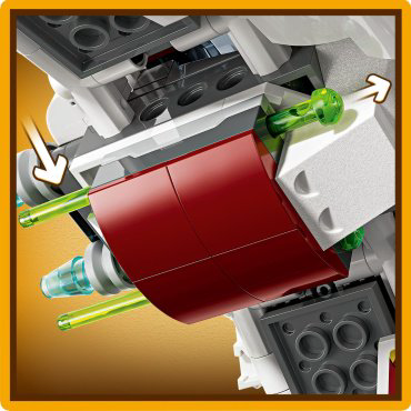 LEGO Джедайский перехватчик Асоки 75401, деталей 290 шт купить,NaN
