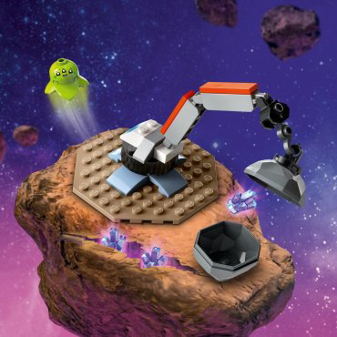 LEGO Открытие космического корабля и астероида CITY 60429, деталей 126 шт купить,NaN