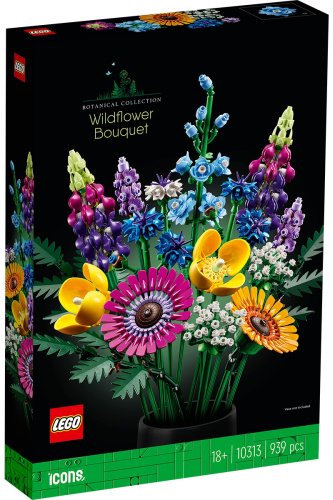 LEGO Букет полевых цветов 10313, деталей 939 шт купить,0