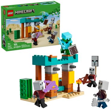 LEGO Пустынный патруль злодеян 21267, деталей 105 шт