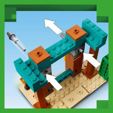 LEGO Пустынный патруль злодеян 21267, деталей 105 шт купить,NaN
