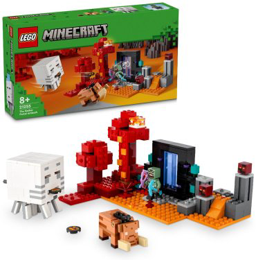 LEGO Засада у Нижнего портала Minecraft 21255, деталей 352 шт купить,NaN