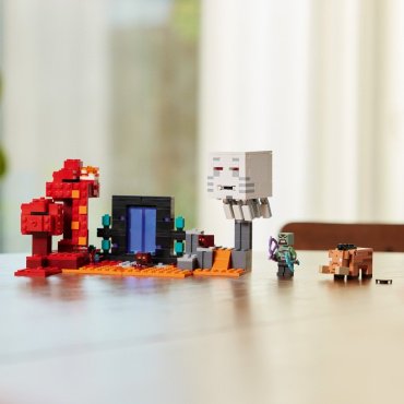 LEGO Засада у Нижнего портала Minecraft 21255, деталей 352 шт купить,0