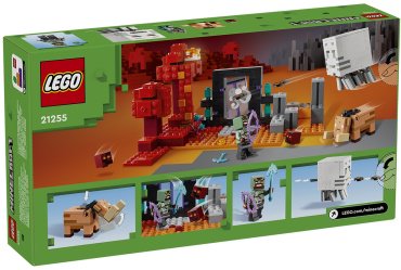 LEGO Засада у Нижнего портала Minecraft 21255, деталей 352 шт купить,0