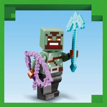 LEGO Засада у Нижнего портала Minecraft 21255, деталей 352 шт купить,NaN