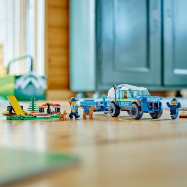 LEGO Дрессировка собак мобильной полиции 60369, деталей 197 шт купить,NaN