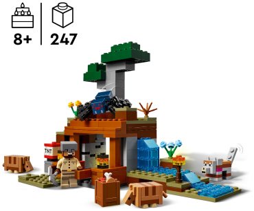 LEGO Экспедиция в шахту броненосца 21269, деталей 247 шт