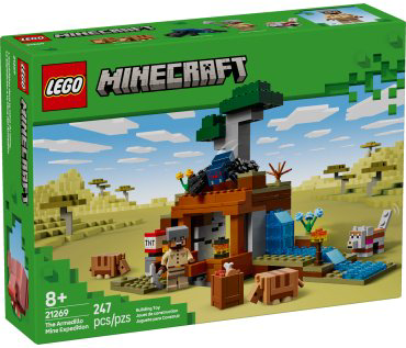 LEGO Экспедиция в шахту броненосца 21269, деталей 247 шт купить,23146