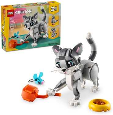 LEGO Веселый кот 31163, деталей 407 шт
