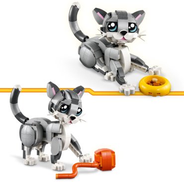 LEGO Веселый кот 31163, деталей 407 шт - ForteMarket LEGO Веселый кот 31163, деталей 407 шт купить,0