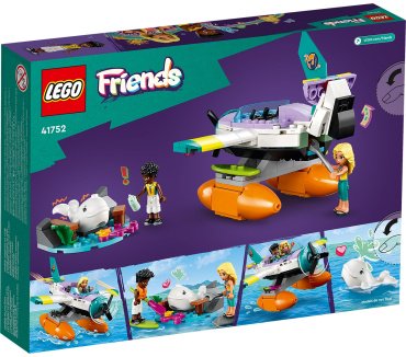 LEGO Морской спасательный самолет 41752, деталей 203 шт