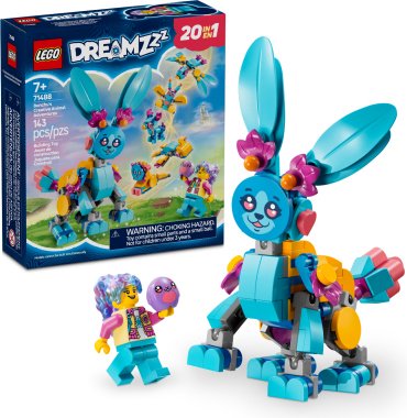 LEGO Приключения творческих животных Банчу 71488, деталей 143 шт