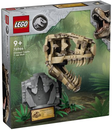 LEGO Череп Тиранозавра Jurassic World 76964, деталей 577 шт