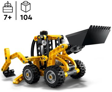 LEGO Экскаватор-погрузчик 42197, деталей 104 шт - ForteMarket LEGO Экскаватор-погрузчик 42197, деталей 104 шт купить,0