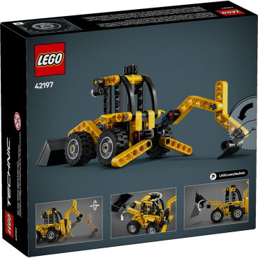 LEGO Экскаватор-погрузчик 42197, деталей 104 шт купить,7375