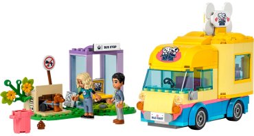 LEGO Фургон для спасения собак 41741, деталей 300 шт