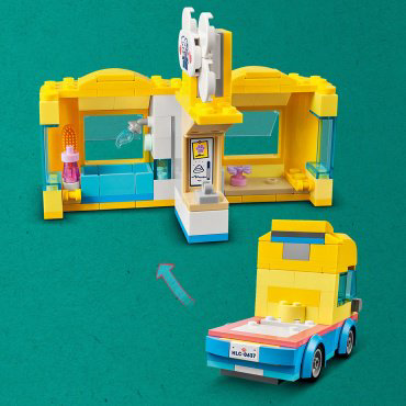 LEGO Фургон для спасения собак 41741, деталей 300 шт купить,17790