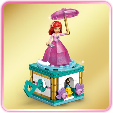 LEGO Музыкальная шкатулка Ариэль 43259, деталей 93 шт