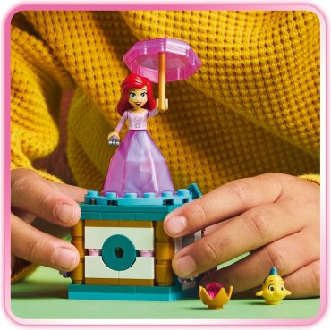 LEGO Музыкальная шкатулка Ариэль 43259, деталей 93 шт