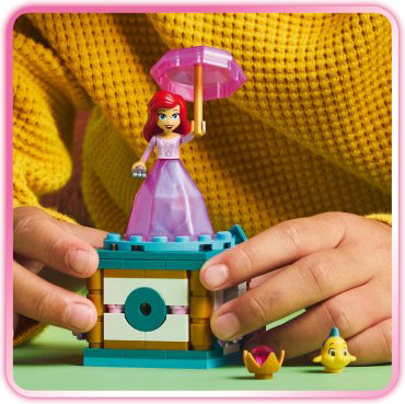 LEGO Музыкальная шкатулка Ариэль 43259, деталей 93 шт купить,NaN