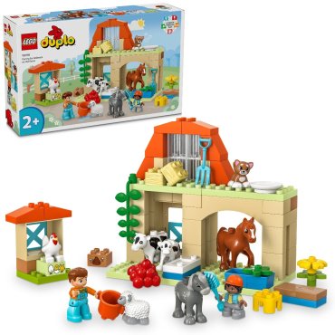 LEGO Уход за животными на ферме DUPLO 10416, деталей 74 шт