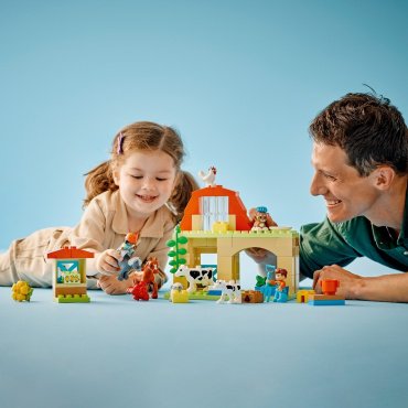 LEGO Уход за животными на ферме DUPLO 10416, деталей 74 шт - ForteMarket LEGO Уход за животными на ферме DUPLO 10416, деталей 74 шт купить,0