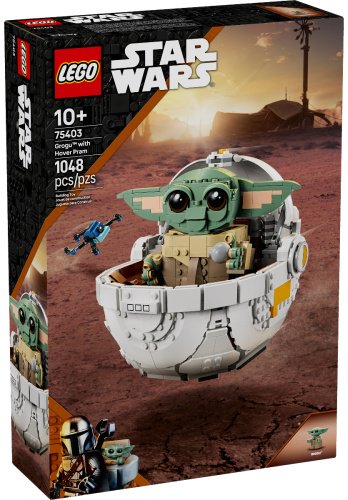 LEGO Грогу в летающей люльке 75403, деталей 1048 шт