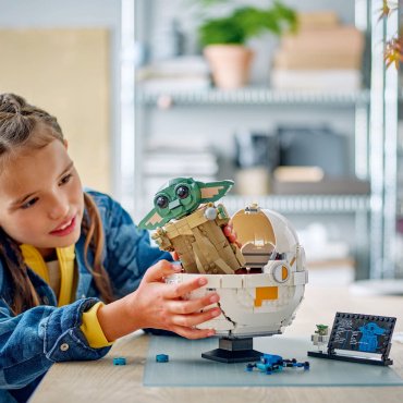 LEGO Грогу в летающей люльке 75403, деталей 1048 шт