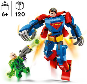 LEGO Робот Супермена против Лекса Лютора 76302, деталей 120 шт купить,NaN